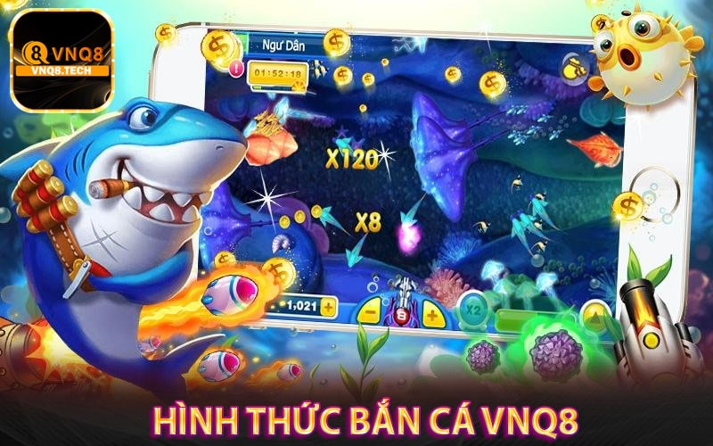 Hình thức cá cược của bắn cá vnq8