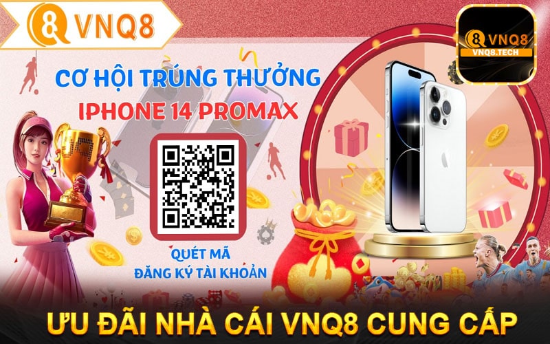 Chương trình ưu đãi nhà cái vnq8 cung cấp